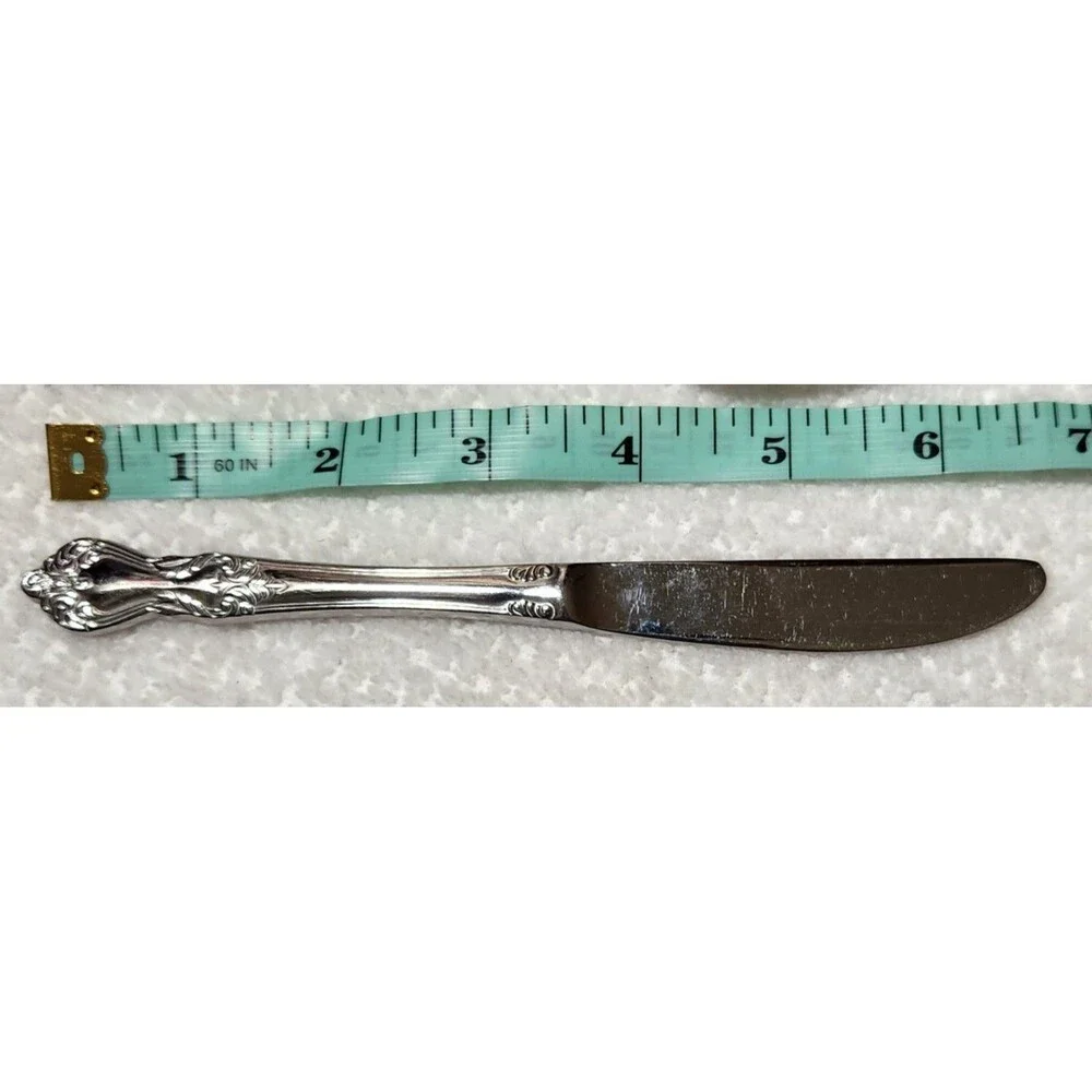 Reed & Barton Marlborough Pattern Stainless Flatware - Two (2) Youth Knives